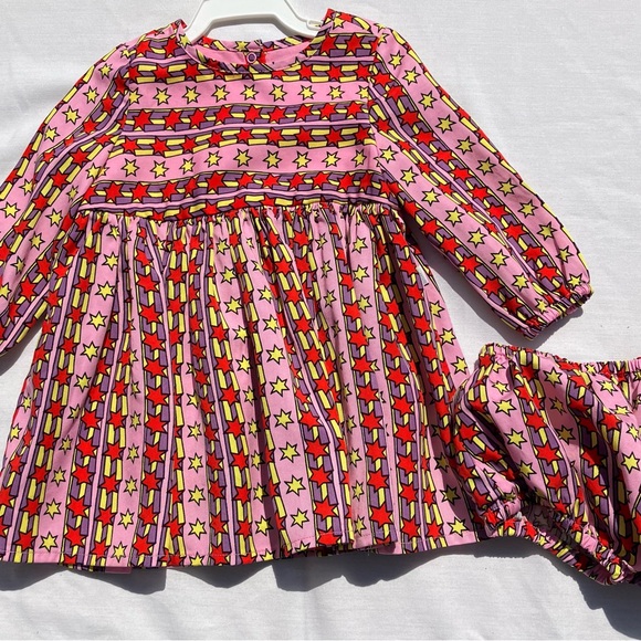 Stella Mccartney Baby Girl Star Dress Set - Picture 1 of 4